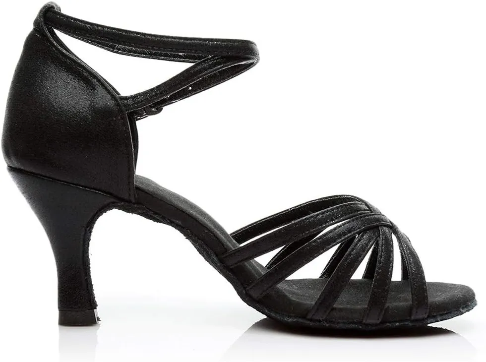 Ladies Sandals Flats Fashion Latin Dancing Shoes Women Salsa Ballroom Dance Sandals Prom Women's Flats Sandals for Women