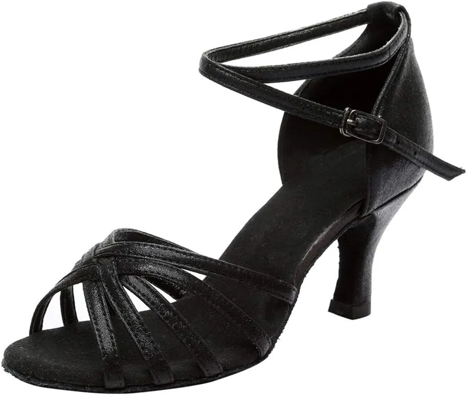 Ladies Sandals Flats Fashion Latin Dancing Shoes Women Salsa Ballroom Dance Sandals Prom Women's Flats Sandals for Women
