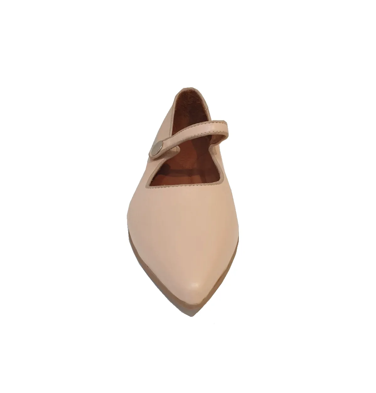 Martini Marco WX01-4-A Soft Nappa Flesh Nude Pointy Toe Flats