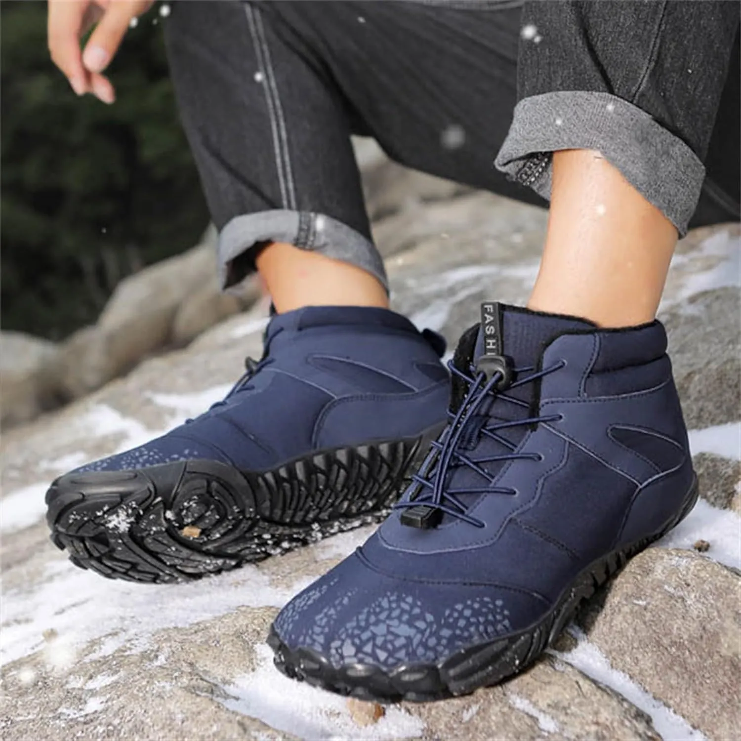 Mens Work Boots Soft Toe Hiking Sneakers Ankle Booties Women Workout Shoes Steel Toe Waterproof Outdoor Shoes Lightweight Anti Slip Hike Grounded Footwear