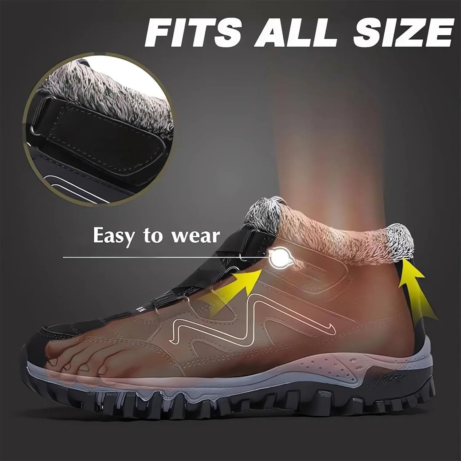Mens Work Boots Steel Toe Hiking Sneakers Warm Fur Lined Womens Working Shoes Winter Winter Backpacking Snow Botas Warm Water Hike Grounded Footwear