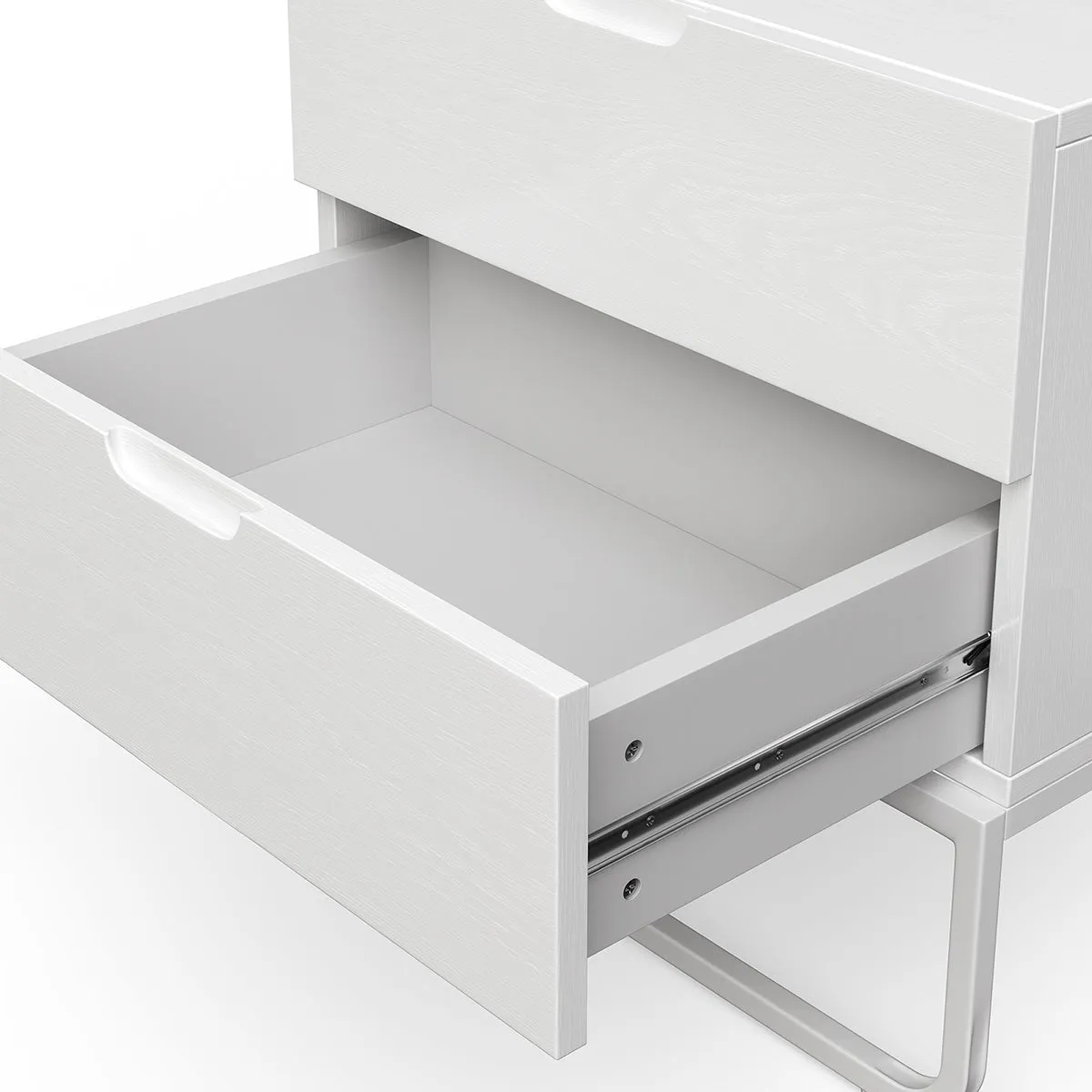 Mila 2-Drawer Bedside Table