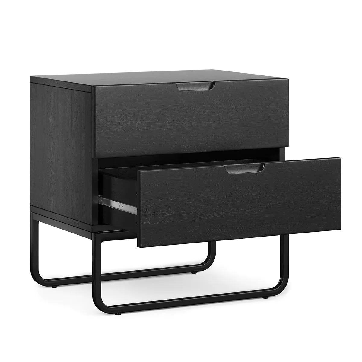 Mila 2-Drawer Bedside Table