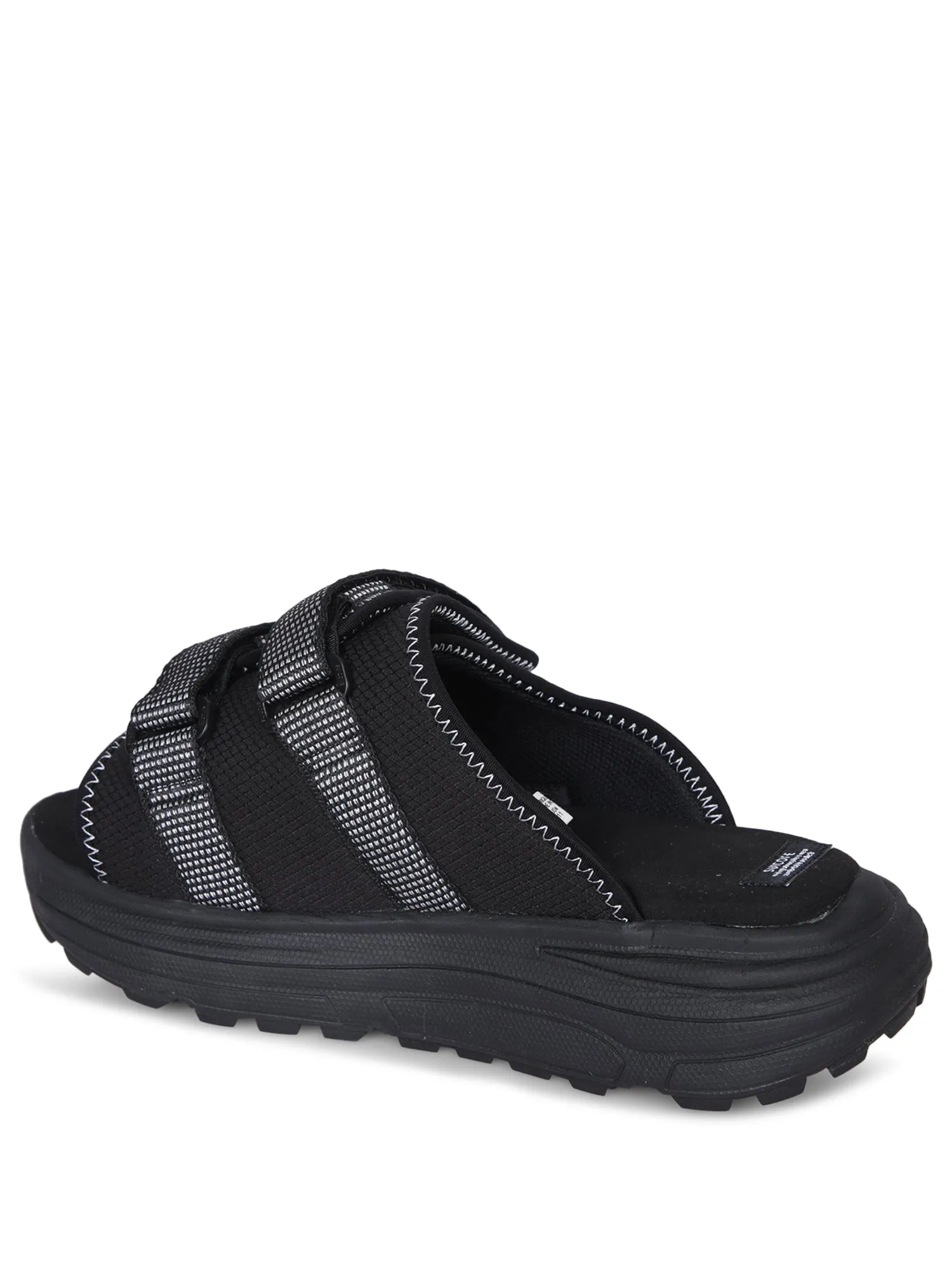 Moto Run 2 Black Sandals