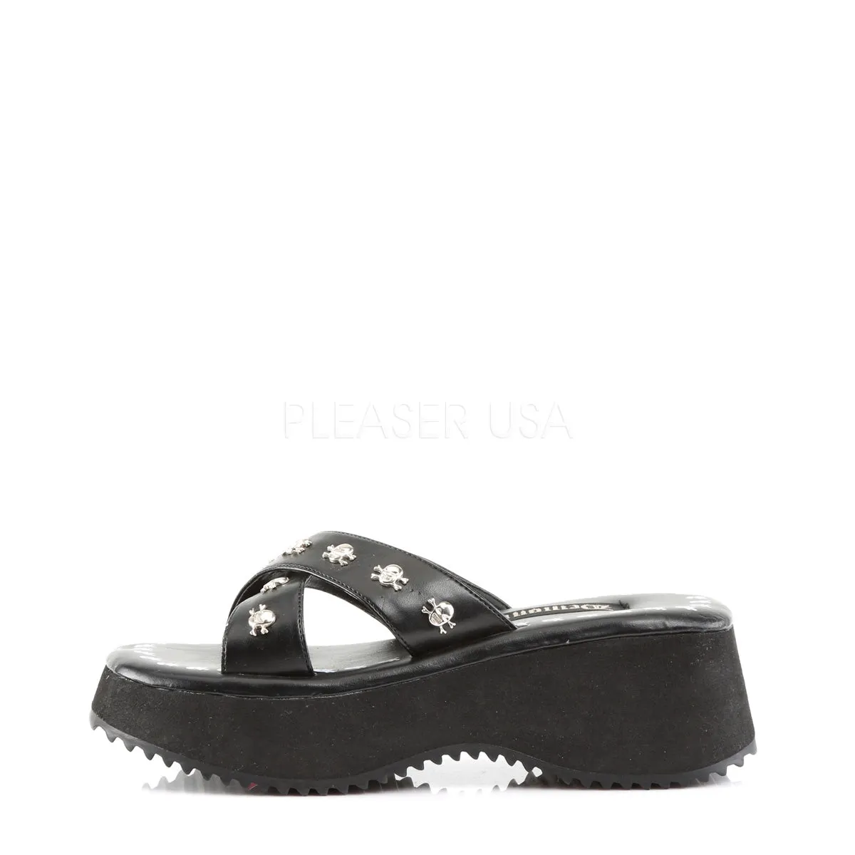 My Little Skull Platform Sandals