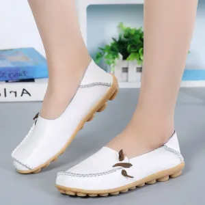 Nanccy Women's Low Top Lace-up Flat Shoes