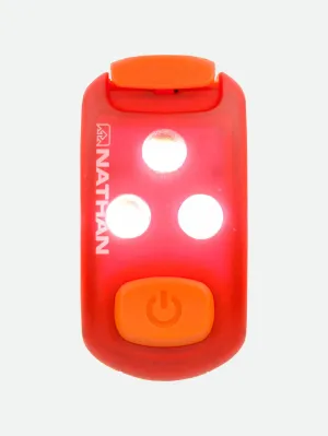 Nathan Strobe Light Safety LED Light Clip