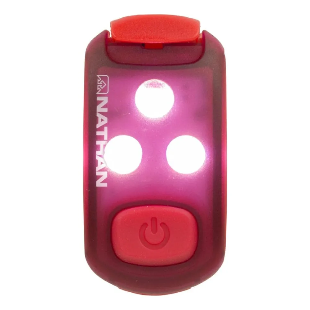 Nathan Strobelight LED Safety Light Clip
