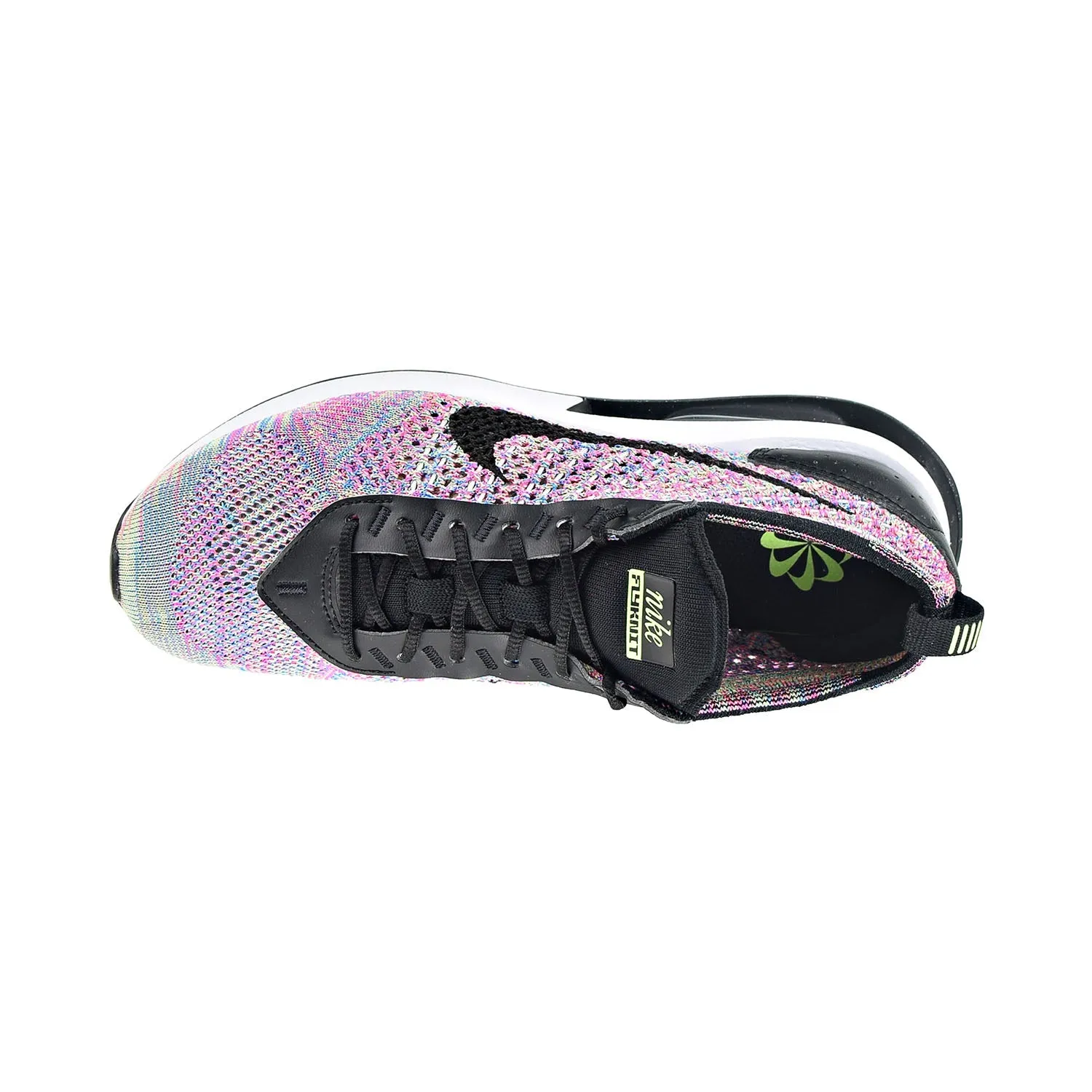 Nike Air Max Flyknit Racer Women's Shoes Ghost Green-Black-Pink Blast
