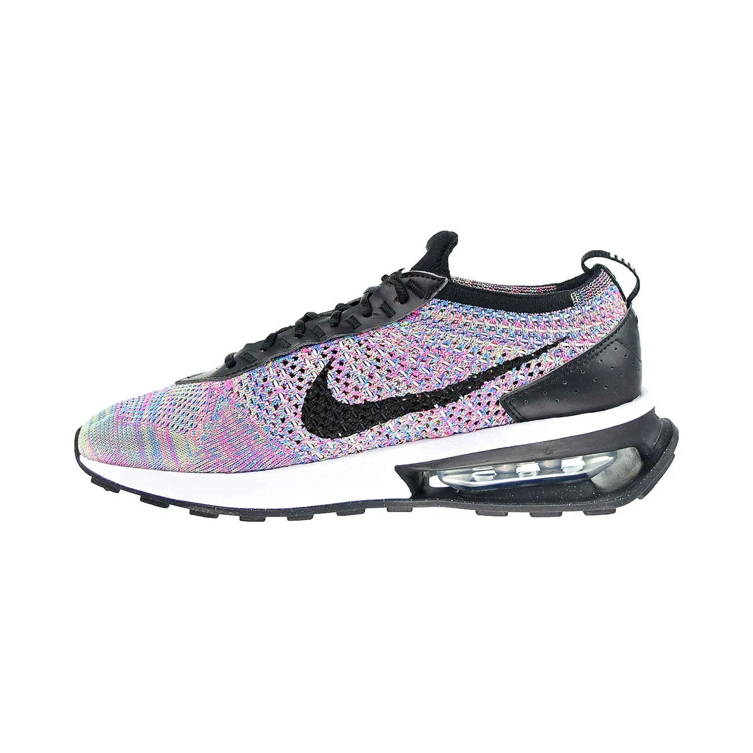Nike Air Max Flyknit Racer Women's Shoes Ghost Green-Black-Pink Blast