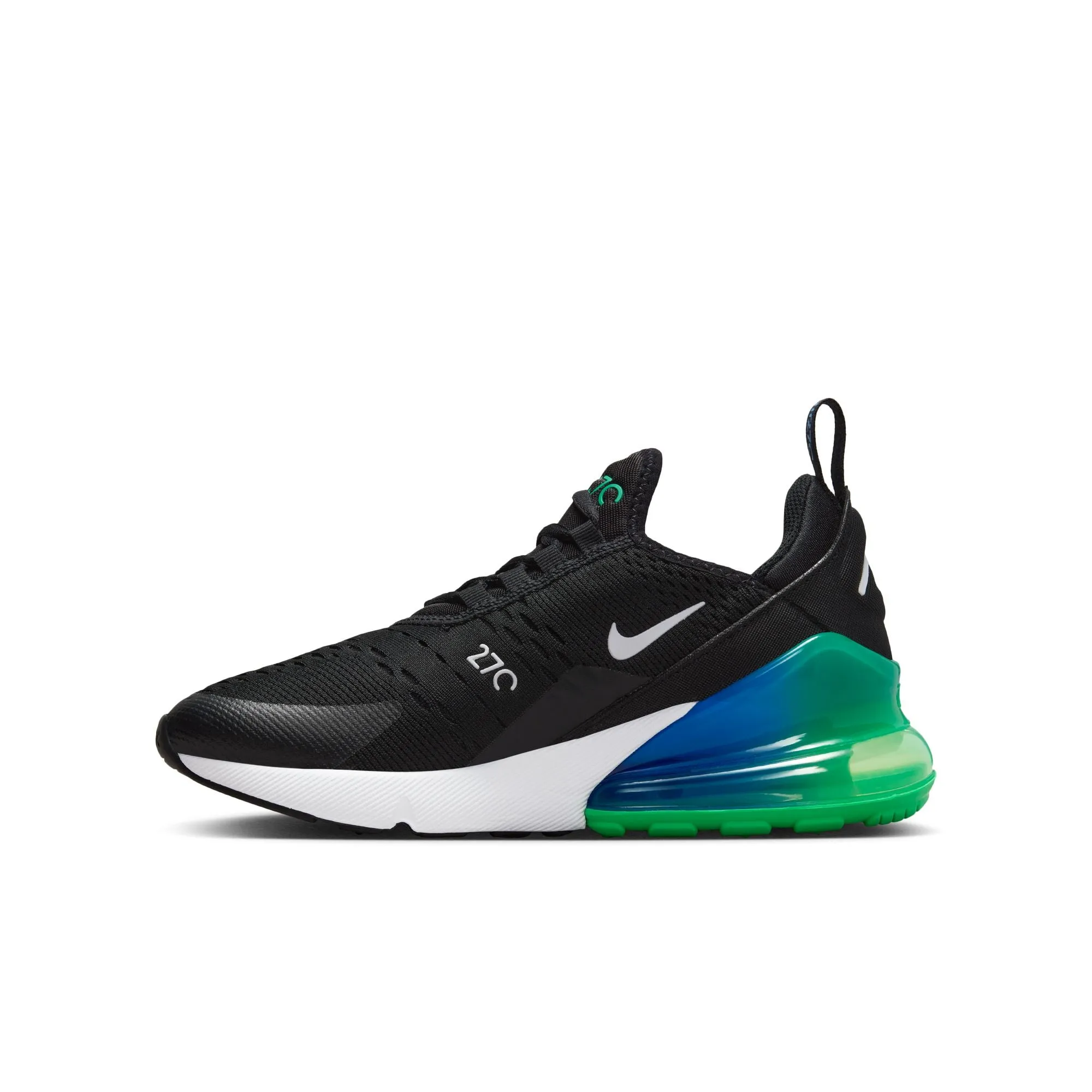 Nike - Boy - GS Air Max 270 - Black/White/Malachite