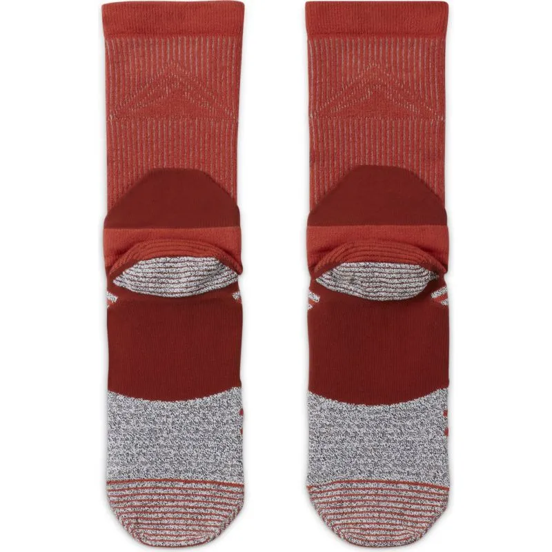 Nike Trail Performance Red Socks - Superior Grip for Rainy Runs