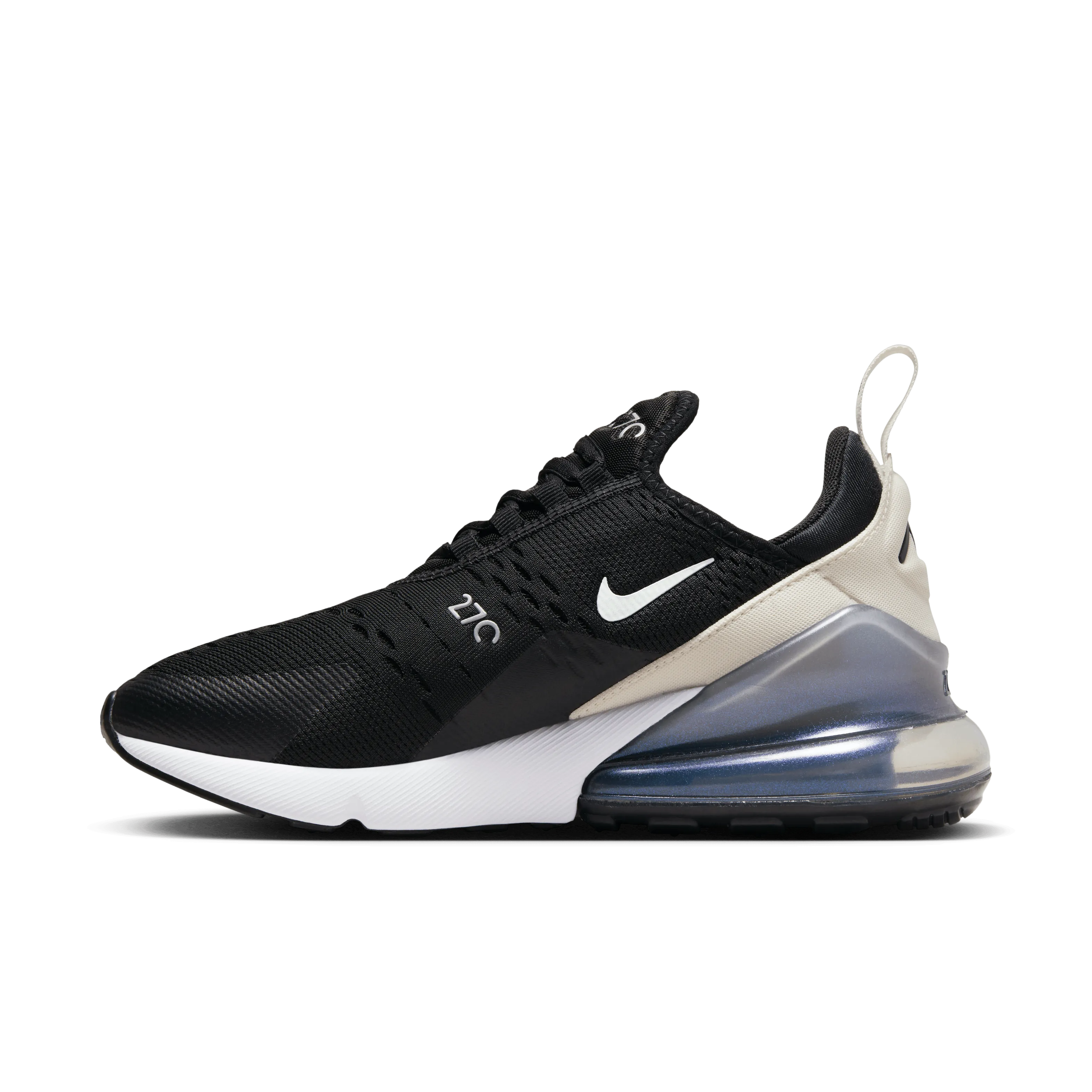 Nike - Women - Air Max 270 - Black/Metallic Silver/Phantom