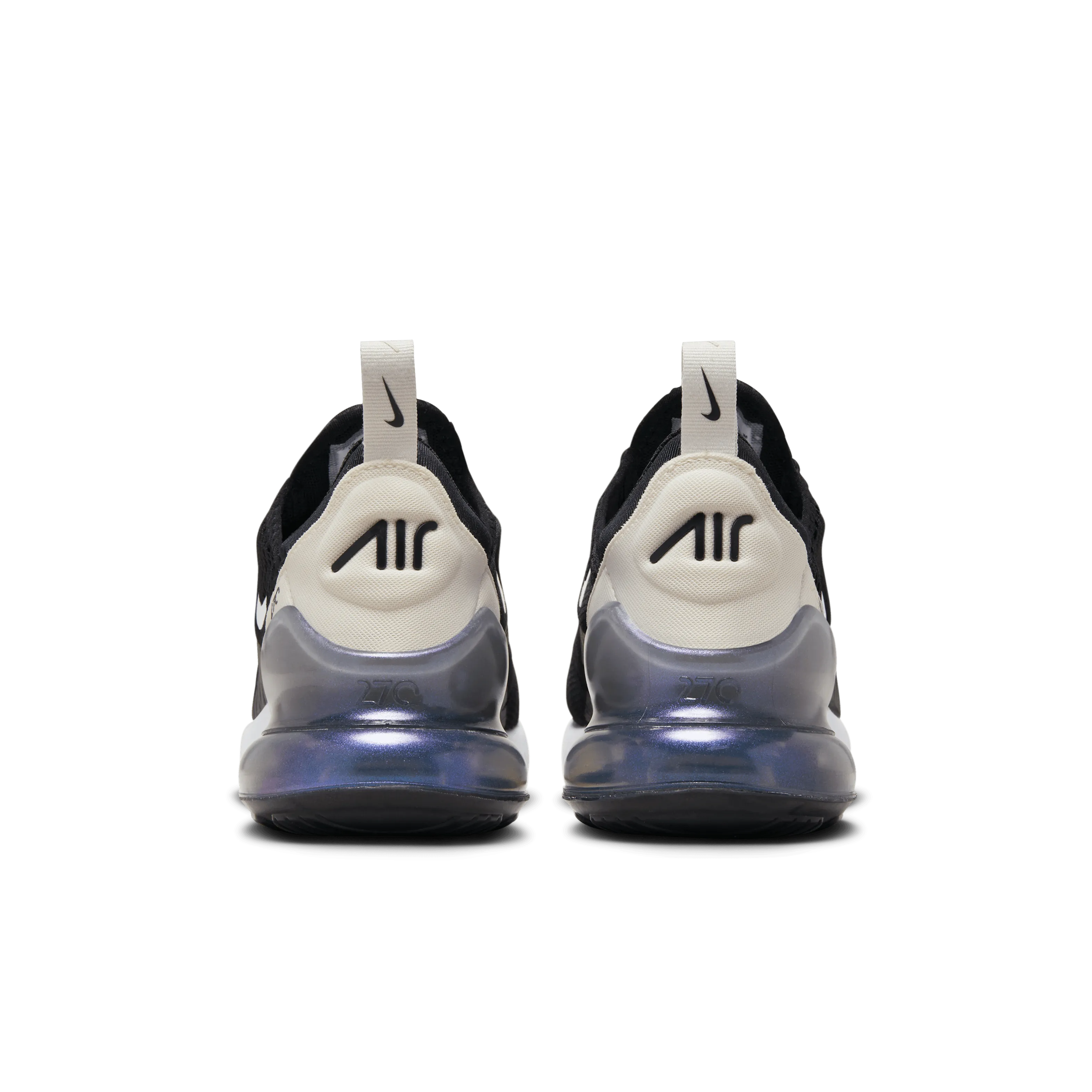 Nike - Women - Air Max 270 - Black/Metallic Silver/Phantom
