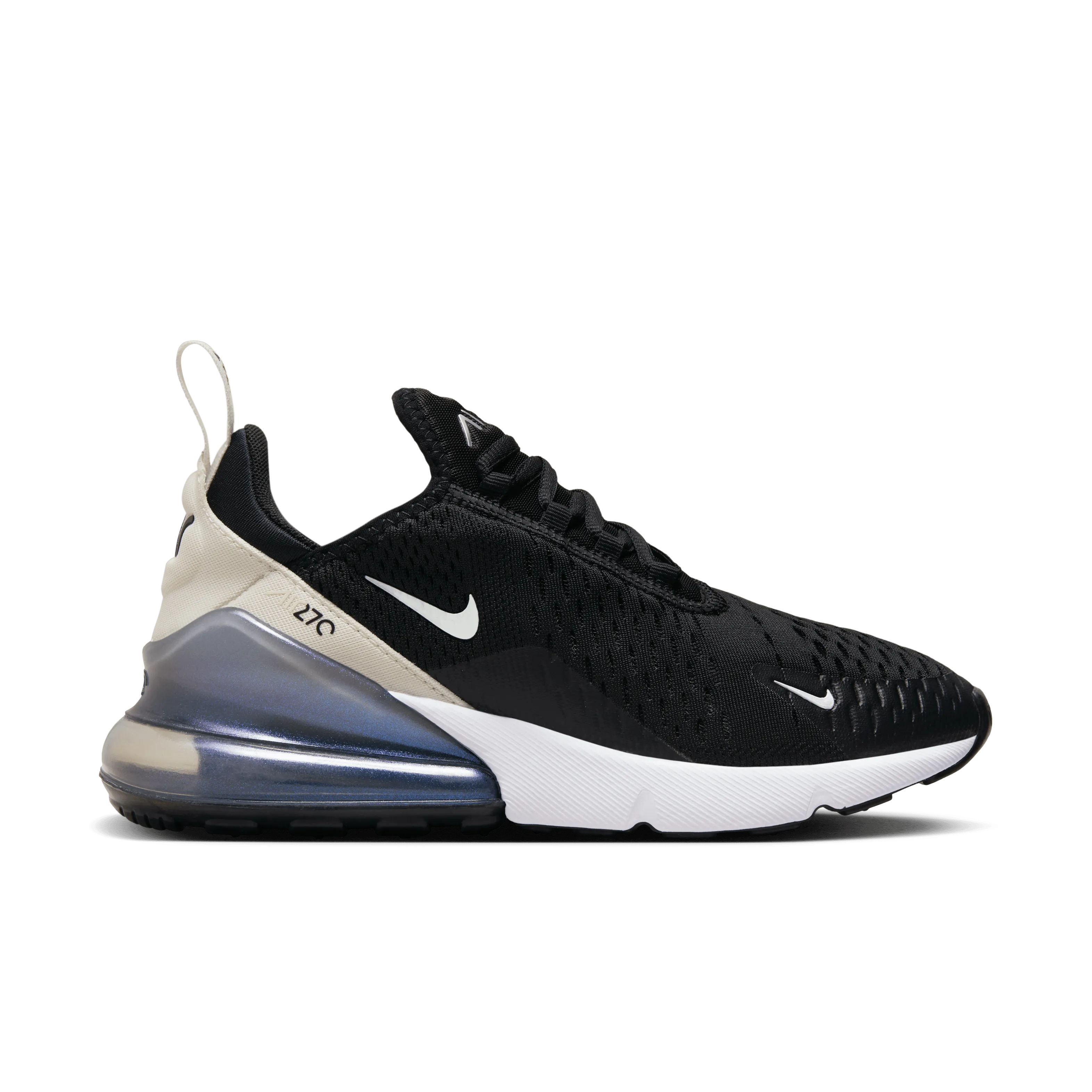 Nike - Women - Air Max 270 - Black/Metallic Silver/Phantom