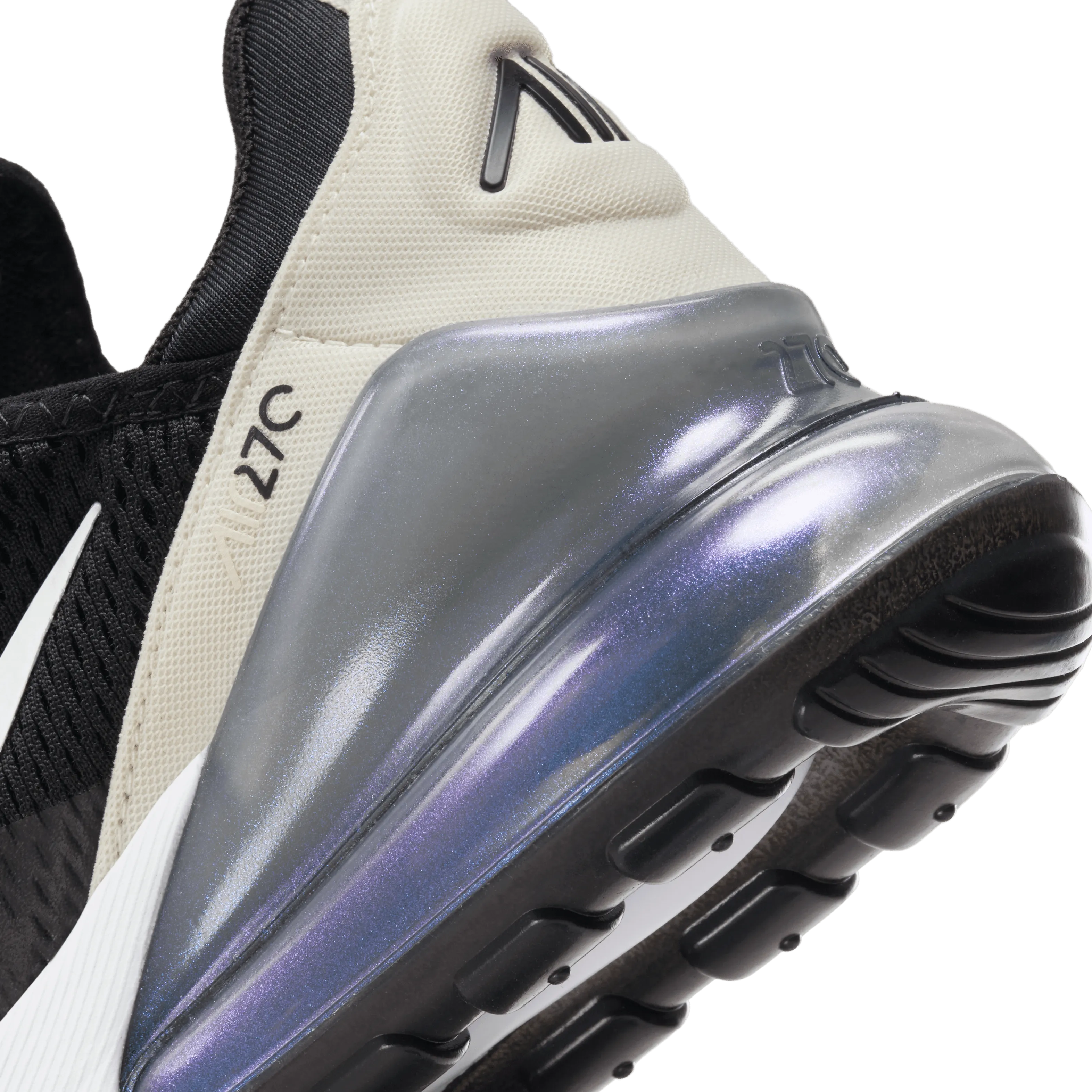Nike - Women - Air Max 270 - Black/Metallic Silver/Phantom