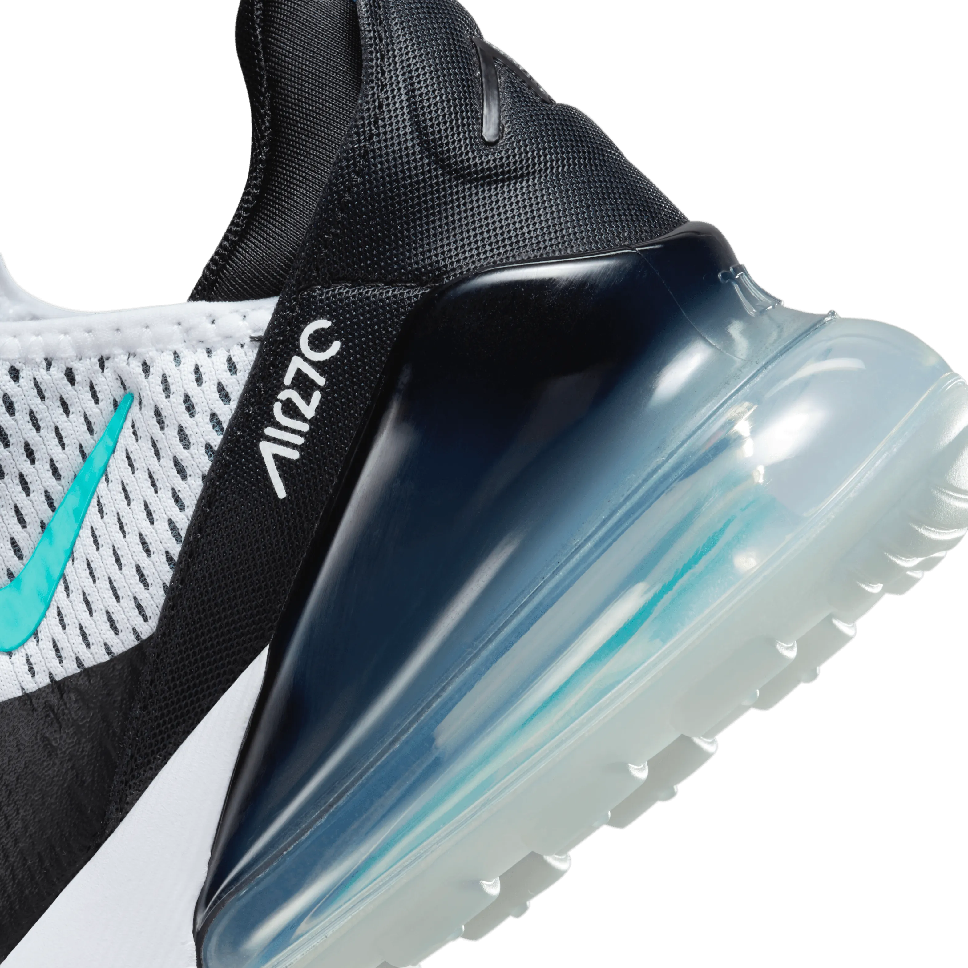 Nike - Women - Air Max 270 - White/Black/Metallic Silver