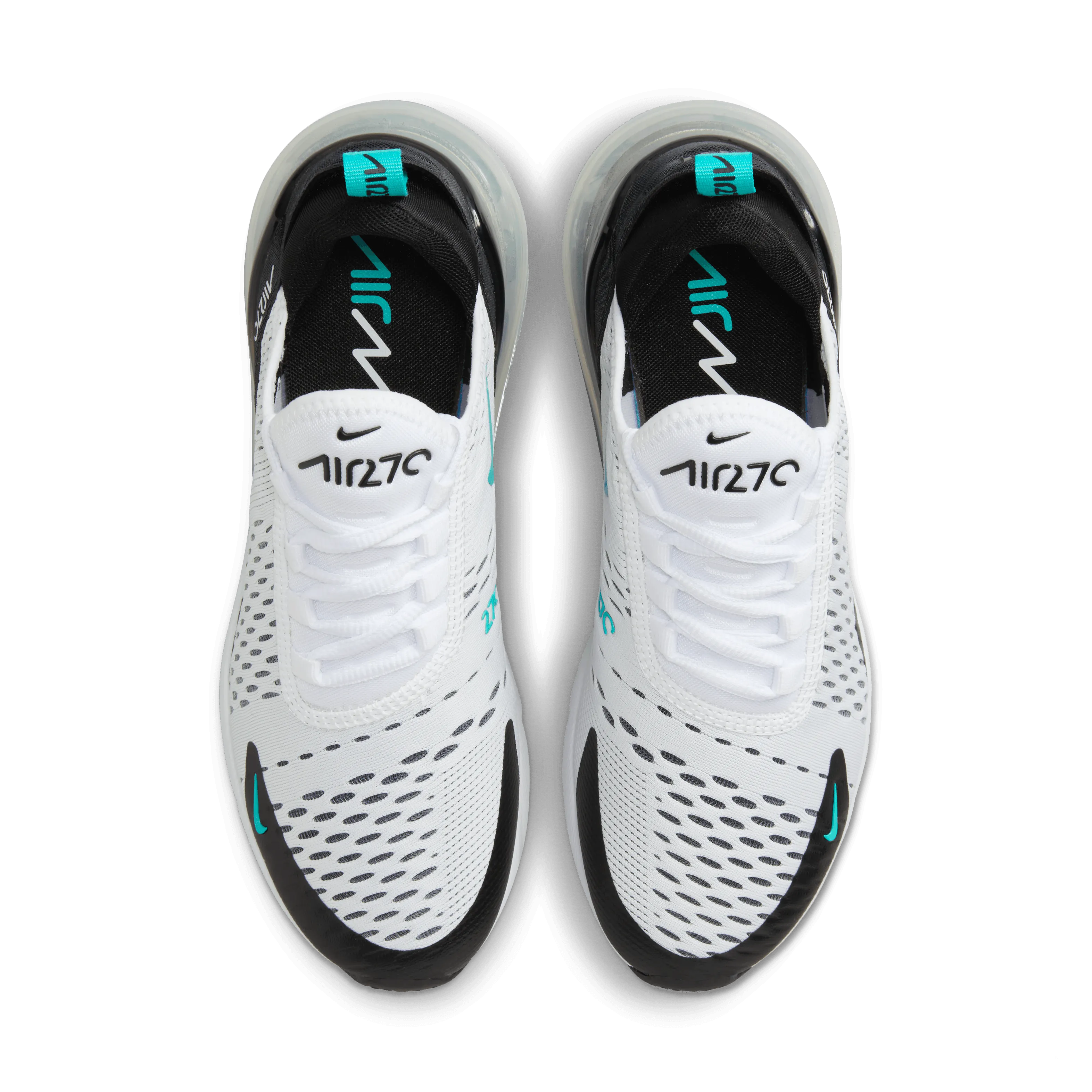 Nike - Women - Air Max 270 - White/Black/Metallic Silver