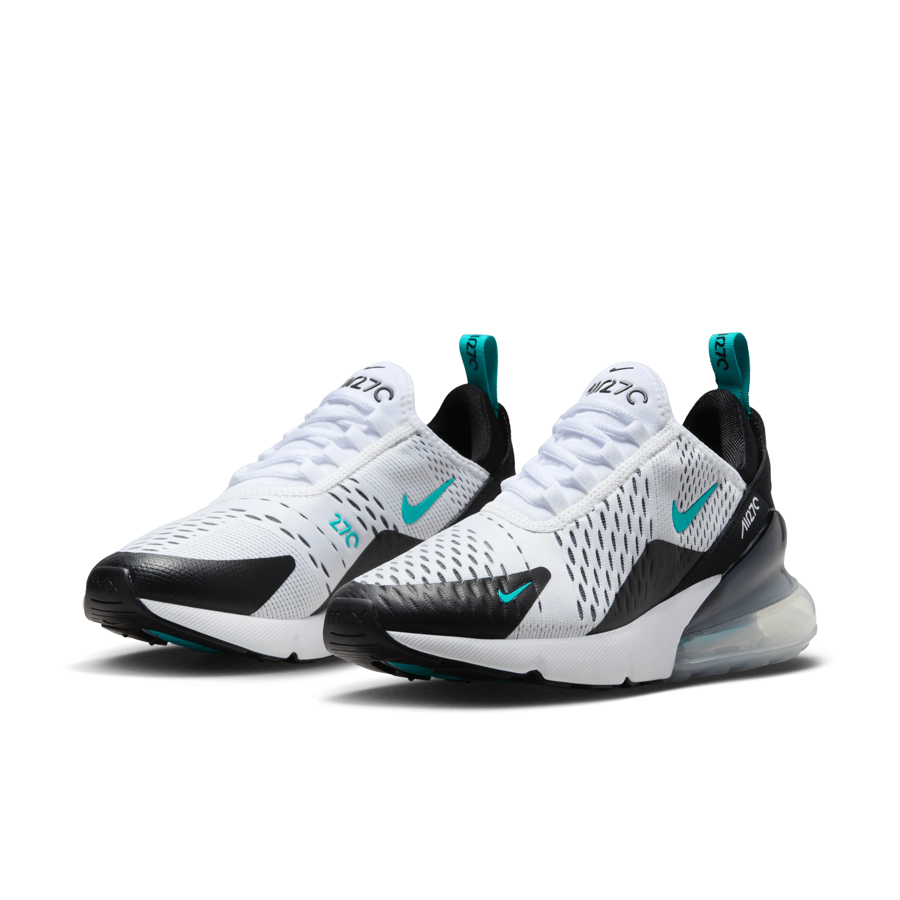 Nike - Women - Air Max 270 - White/Black/Metallic Silver