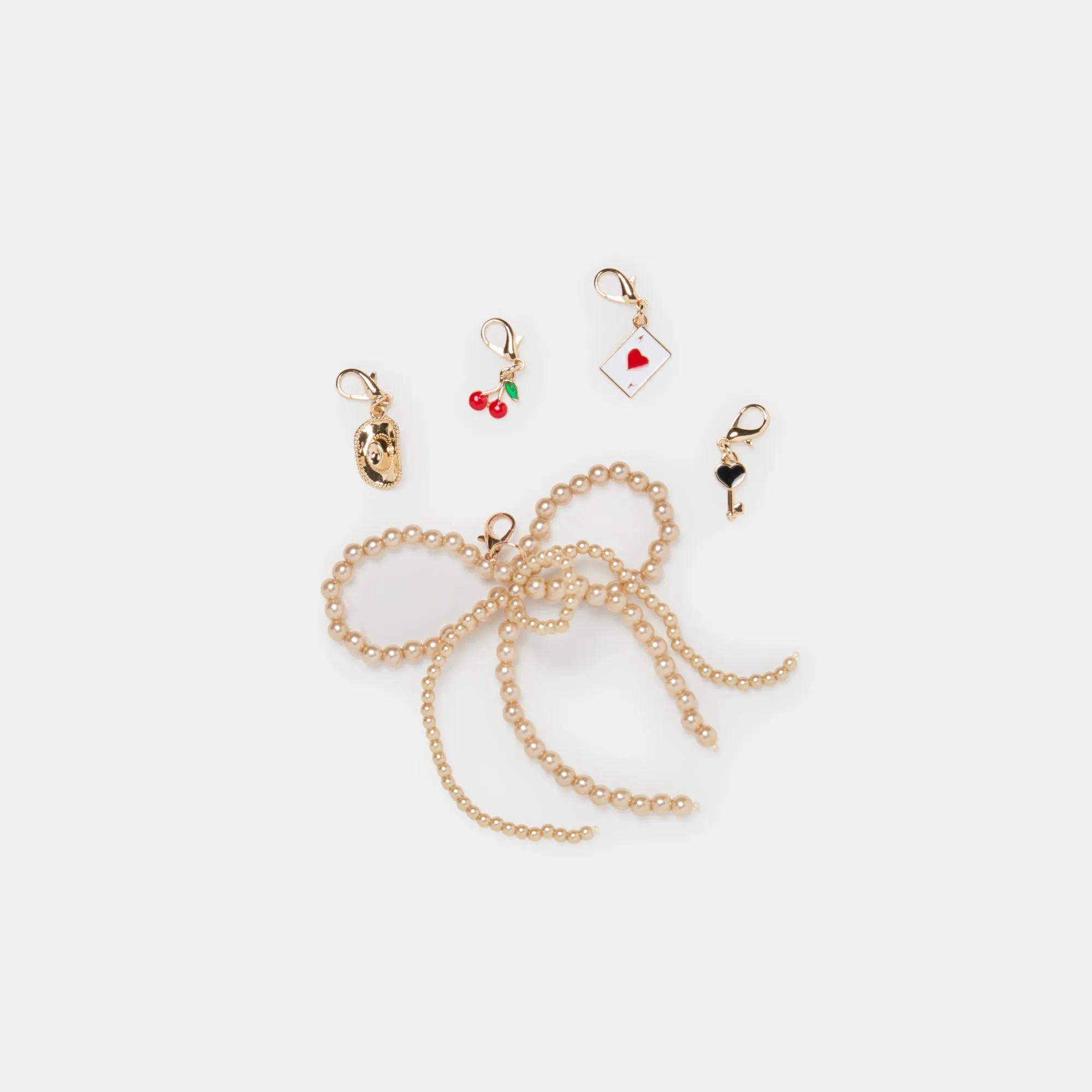 NOTICE SNEAKERS SESAME MESH   GOLD CHARM BUNDLE