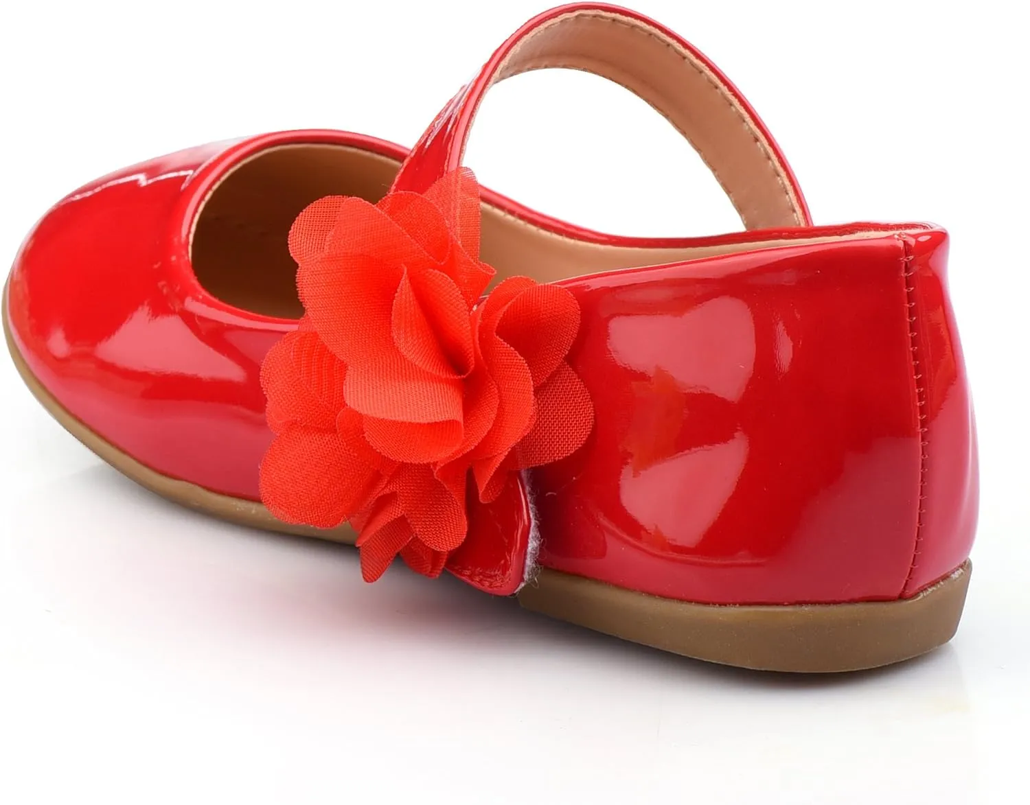 Nova Utopia Toddler Little Girls Dress Ballet Mary Jane Bow Flat Shoes