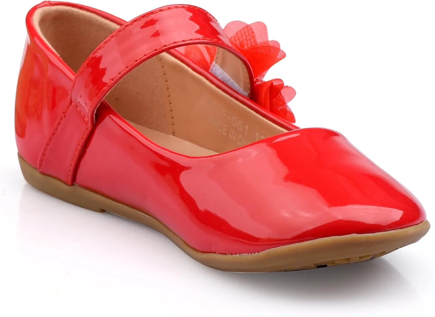 Nova Utopia Toddler Little Girls Dress Ballet Mary Jane Bow Flat Shoes
