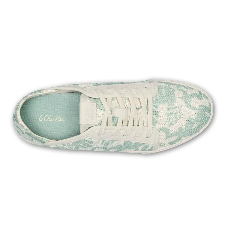 Olukai - Pehuea Lī Women’s Lightweight Sneakers - Off White/Swell (Add-On)