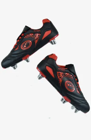 Optimum Razor Rugby Boots | Lightweight, Flexible, Lace-Up | Senior 8 Stud & Junior 6 Stud