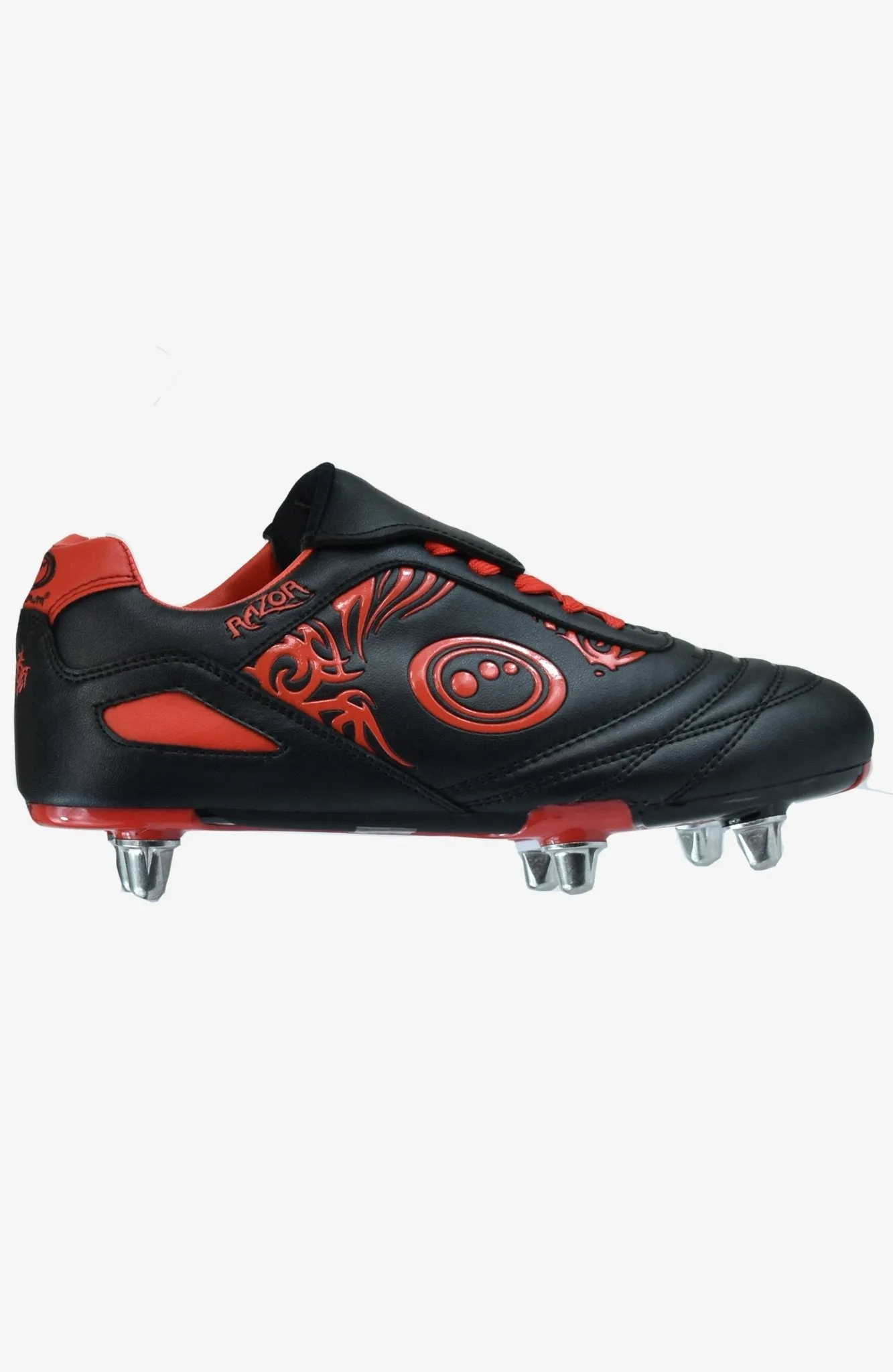 Optimum Razor Rugby Boots | Lightweight, Flexible, Lace-Up | Senior 8 Stud & Junior 6 Stud