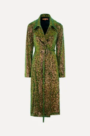 Paulos Trenchcoat - Olive Green