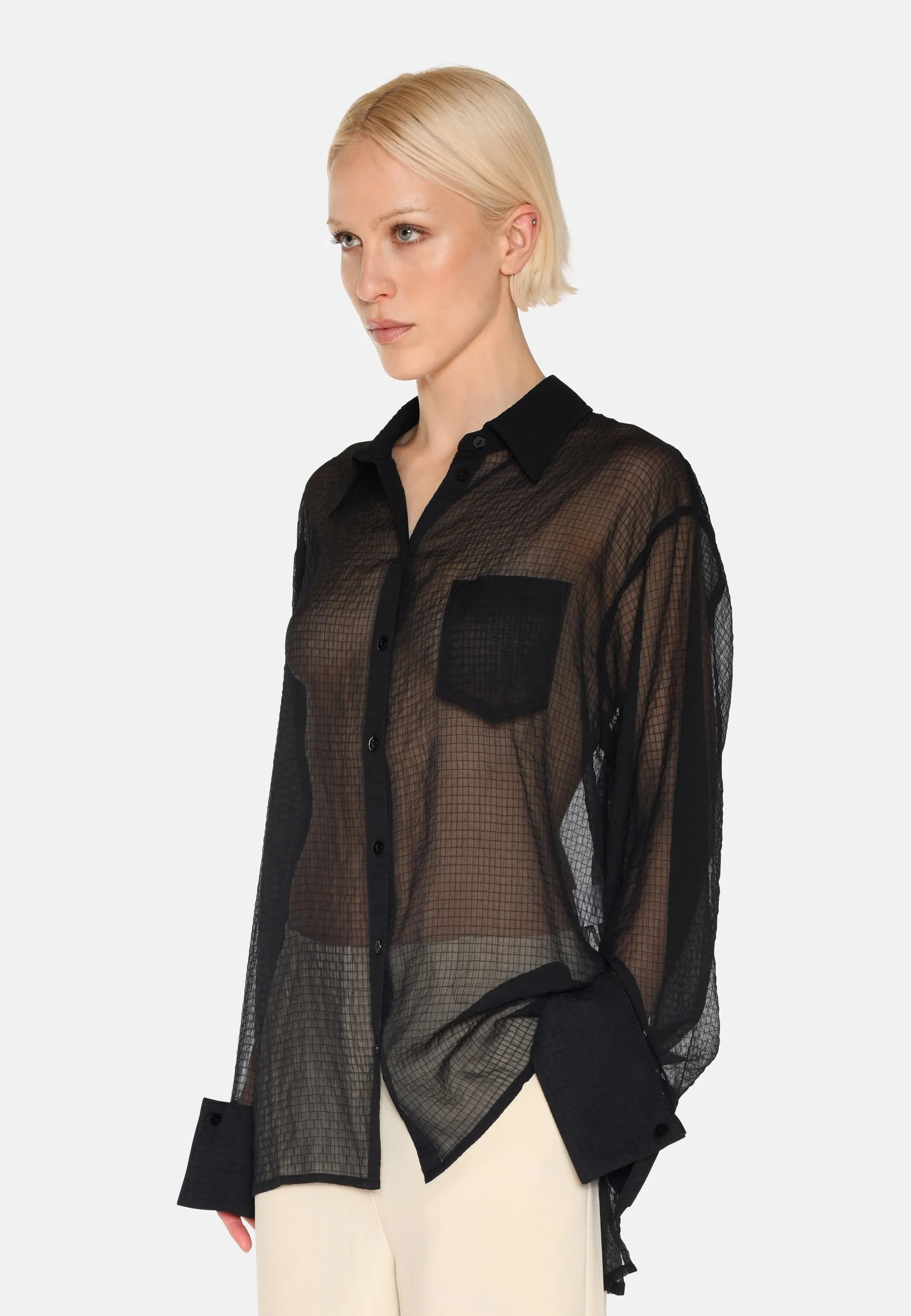 Pina shirt 3949 - Black