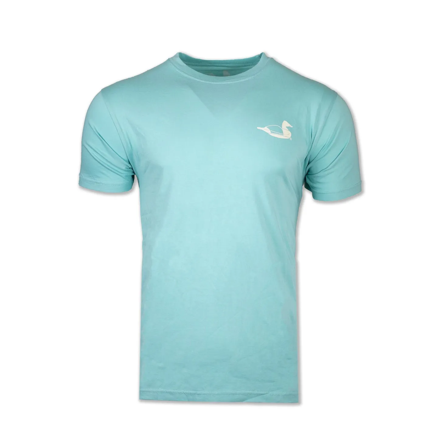 Polling The Flats SS Tee - Chambray