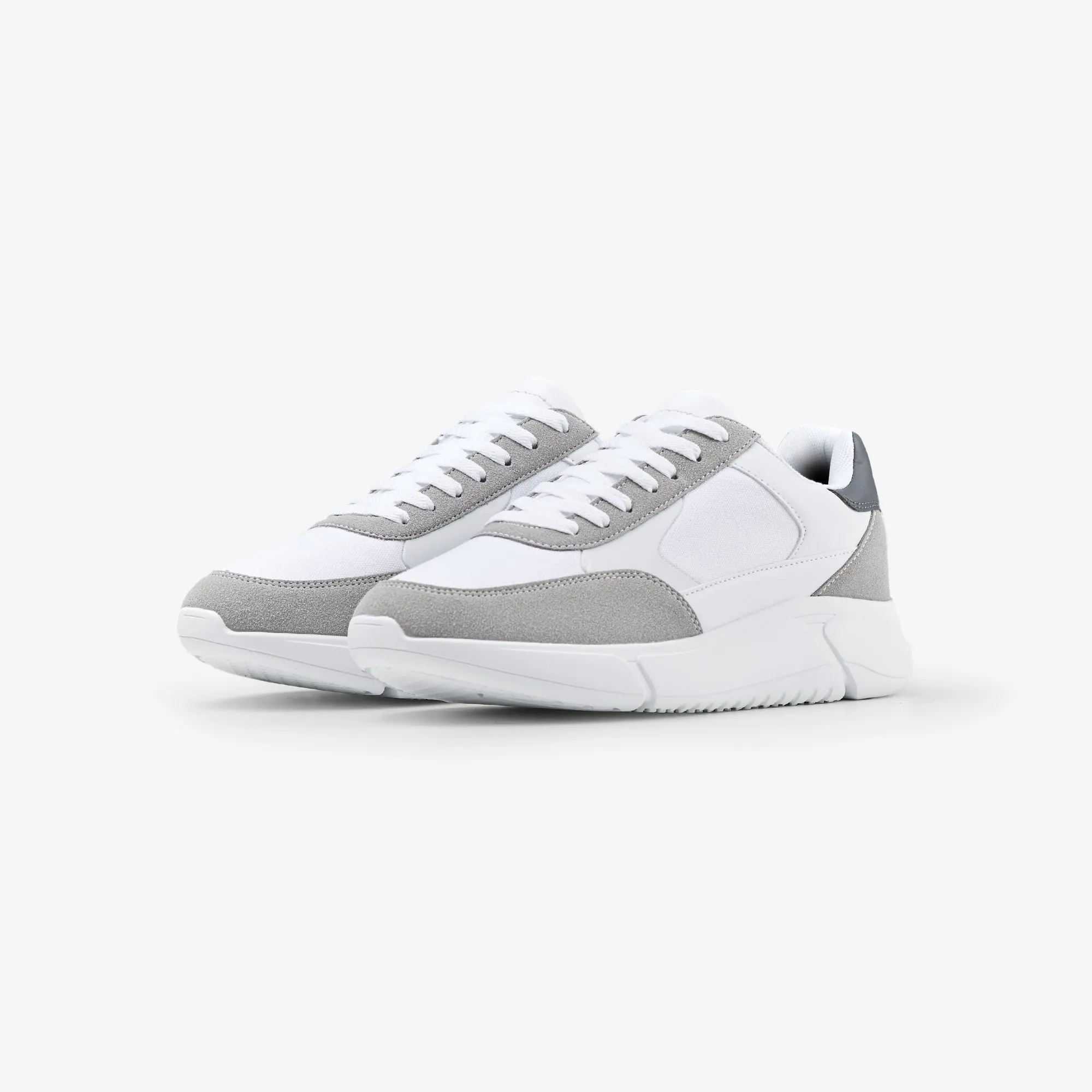 Premium Mesh Runner | Grey/White
