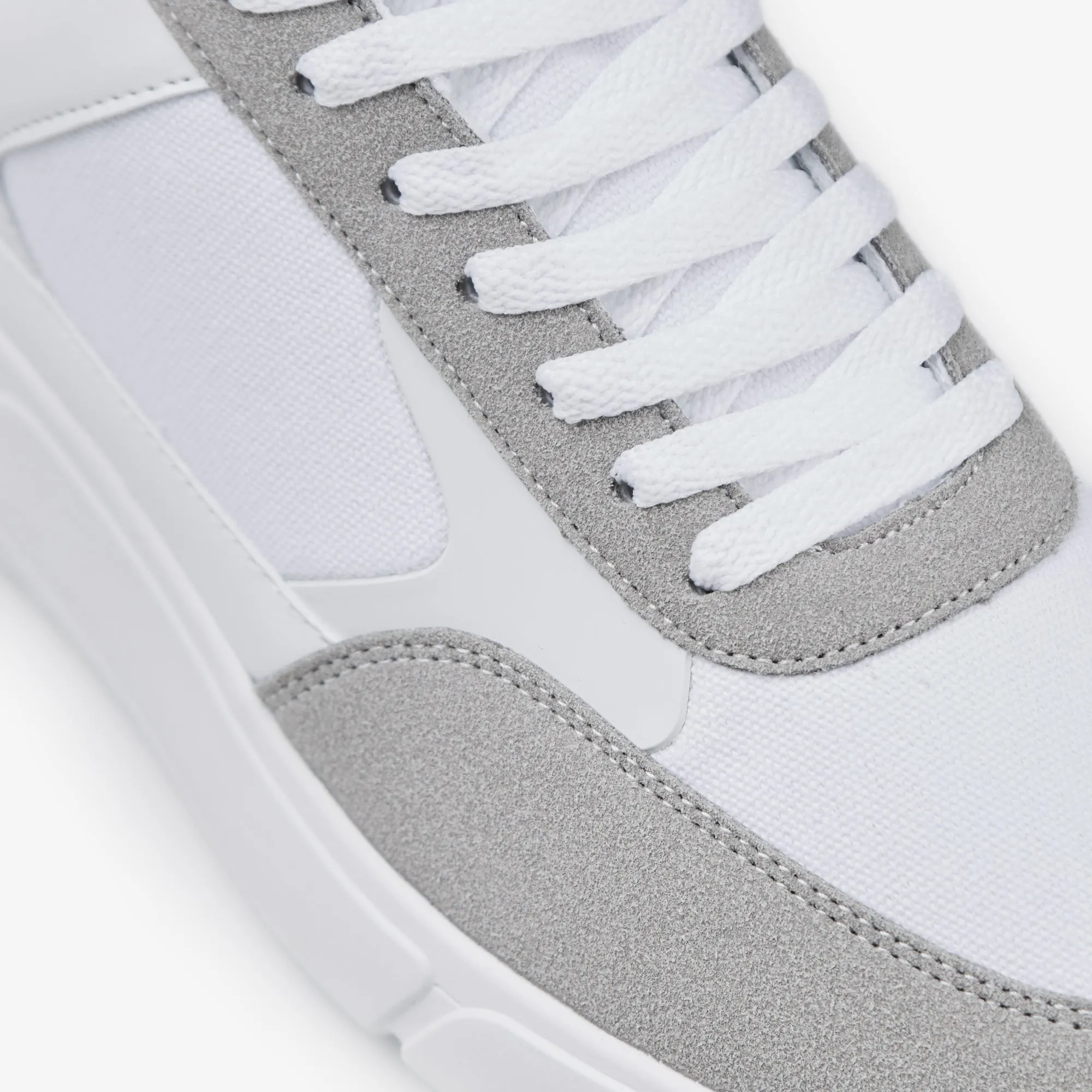 Premium Mesh Runner | Grey/White