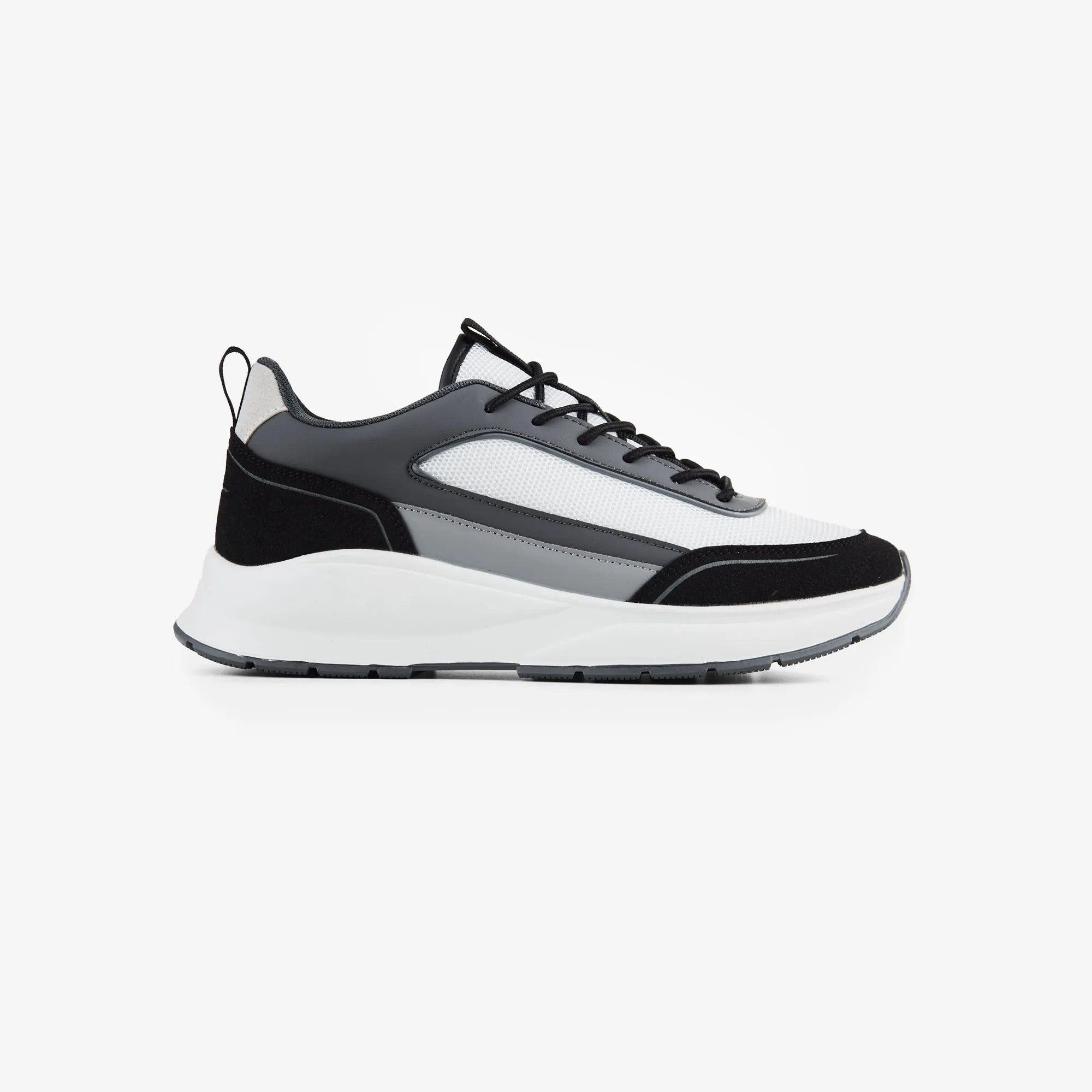 Premium Tech Runner | White/Black