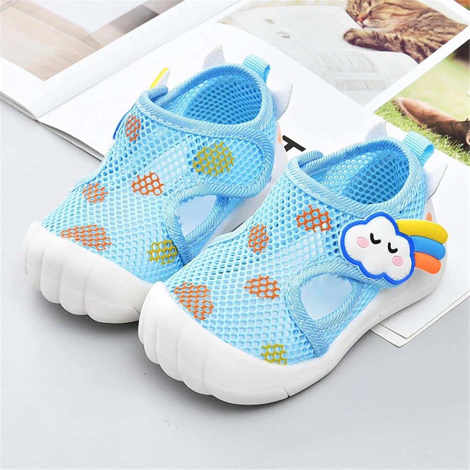 Preschool Boys Sandals Infant Toddler Girls Boys Shoes Sandals Flat Bottom Non Slip Half Girls Sandals Size 3 Big Girls