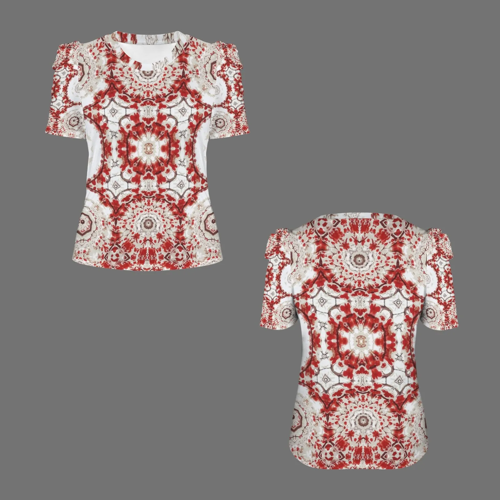 Puff Sleeve T-Shirt Buffalo Berries