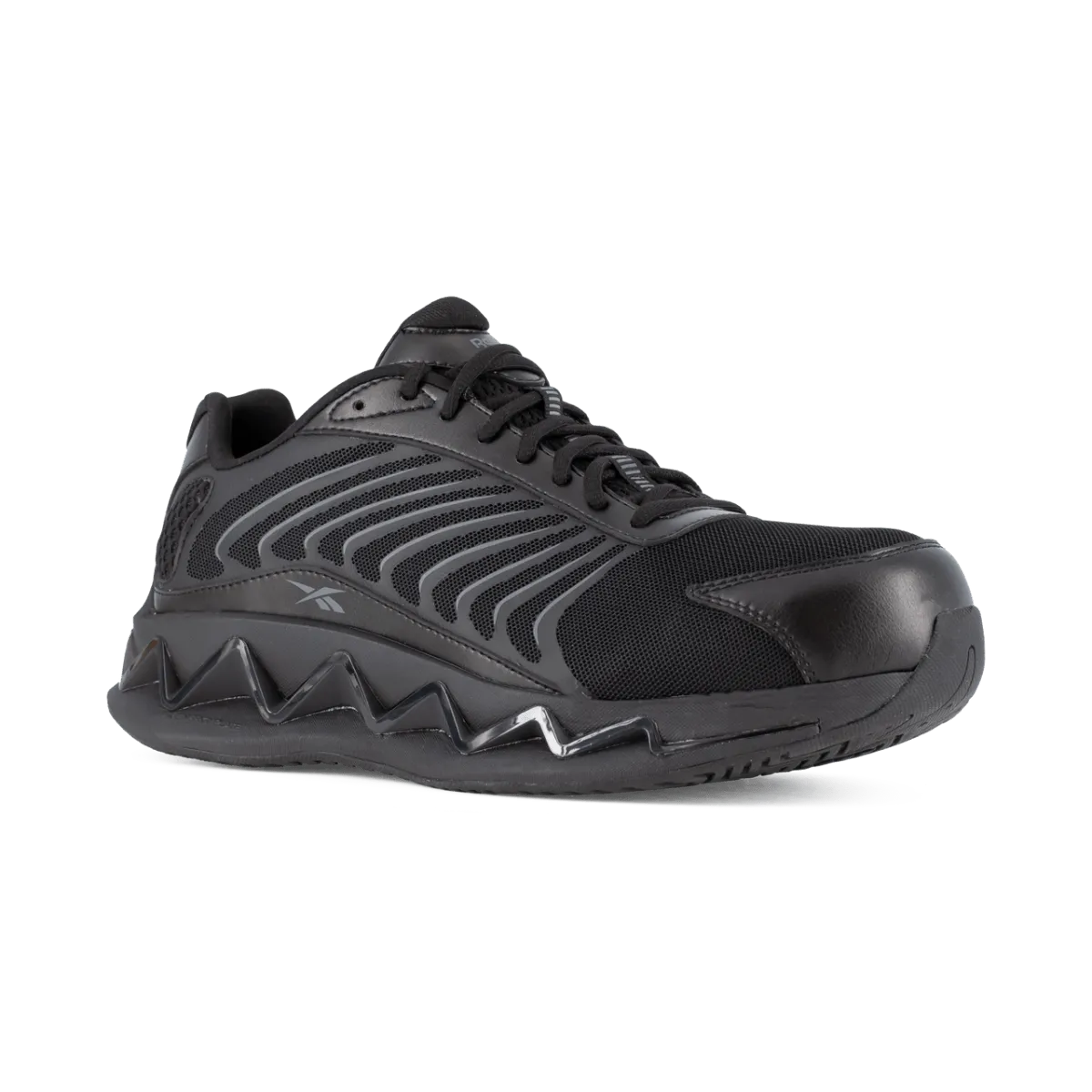 Reebok Women's Zig Elusion Heritage Black Round Composite Toe Safety Shoe