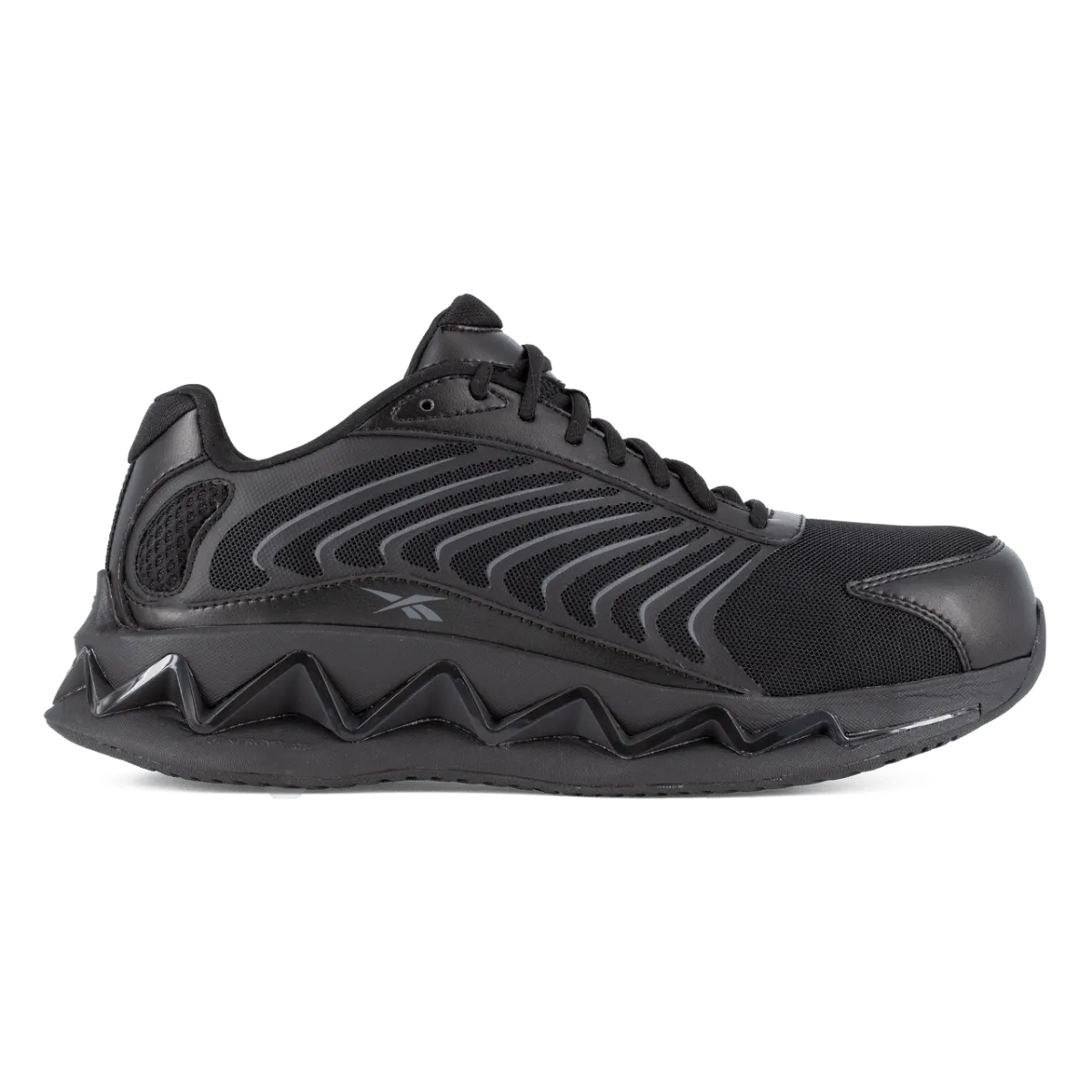 Reebok Women's Zig Elusion Heritage Black Round Composite Toe Safety Shoe