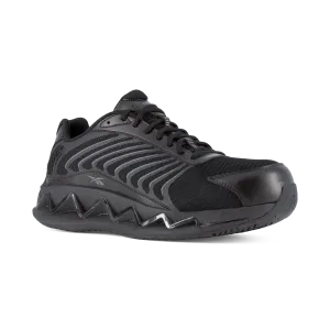 Reebok Women's Zig Elusion Heritage Black Round Composite Toe Safety Shoe