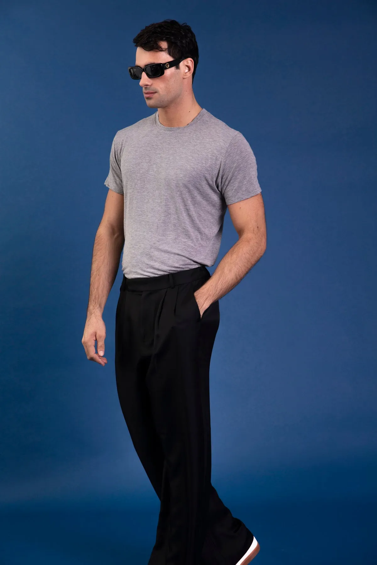 Salinas Silk Trouser Black Man