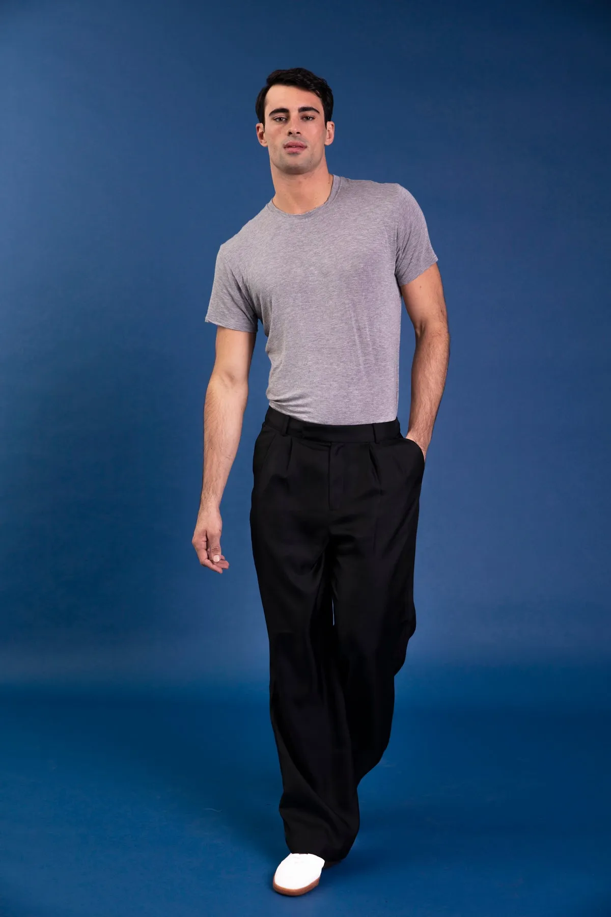 Salinas Silk Trouser Black Man