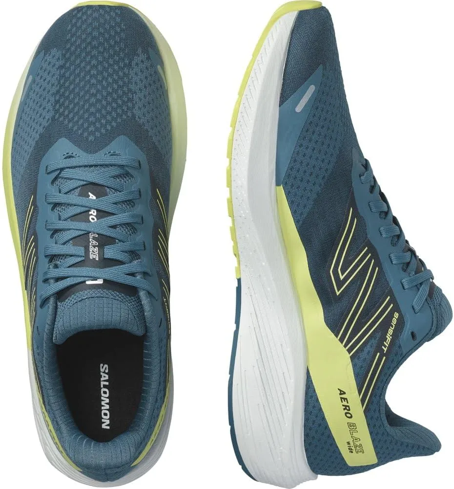 Salomon Men's Running Shoes AERO Blaze Blue Ashes/Sun Lm/Dark