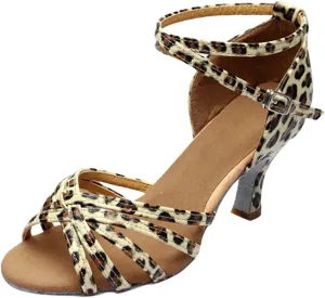 Sandals Dance Shoes Ballroom Latin Women's Color Fashion Prom Women's Sandals Women Sandals Wedge Dress Sandals for Women