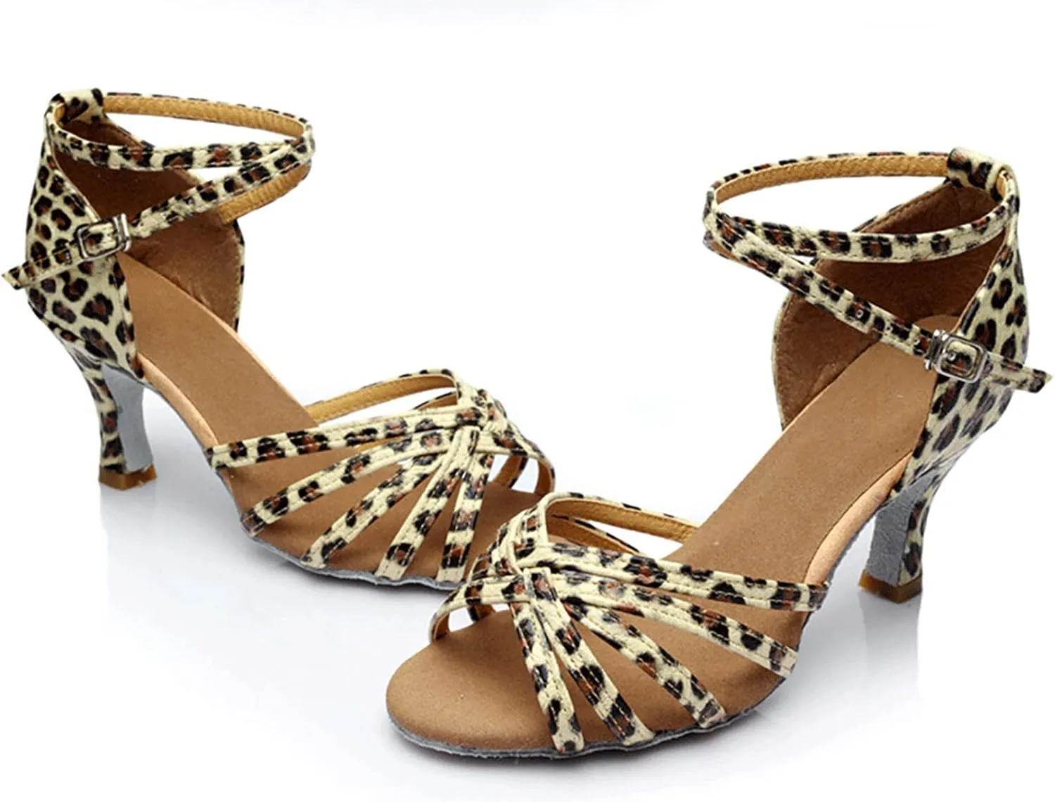 Sandals Dance Shoes Ballroom Latin Women's Color Fashion Prom Women's Sandals Women Sandals Wedge Dress Sandals for Women