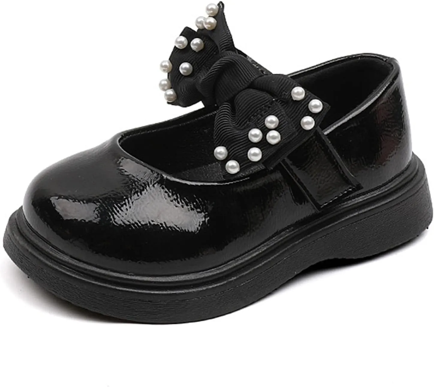 Sandals for Baby Girls Sandals Children Shoes Pearl Bow Tie Princess Shoes Dance Shoes Fun Girls Slippers