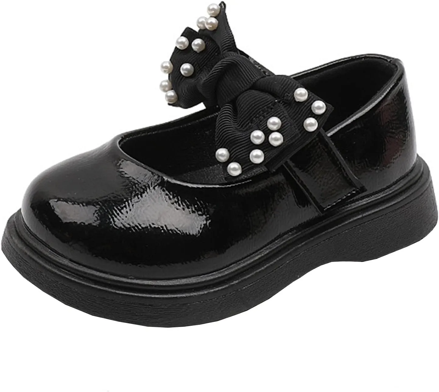 Sandals for Baby Girls Sandals Children Shoes Pearl Bow Tie Princess Shoes Dance Shoes Fun Girls Slippers