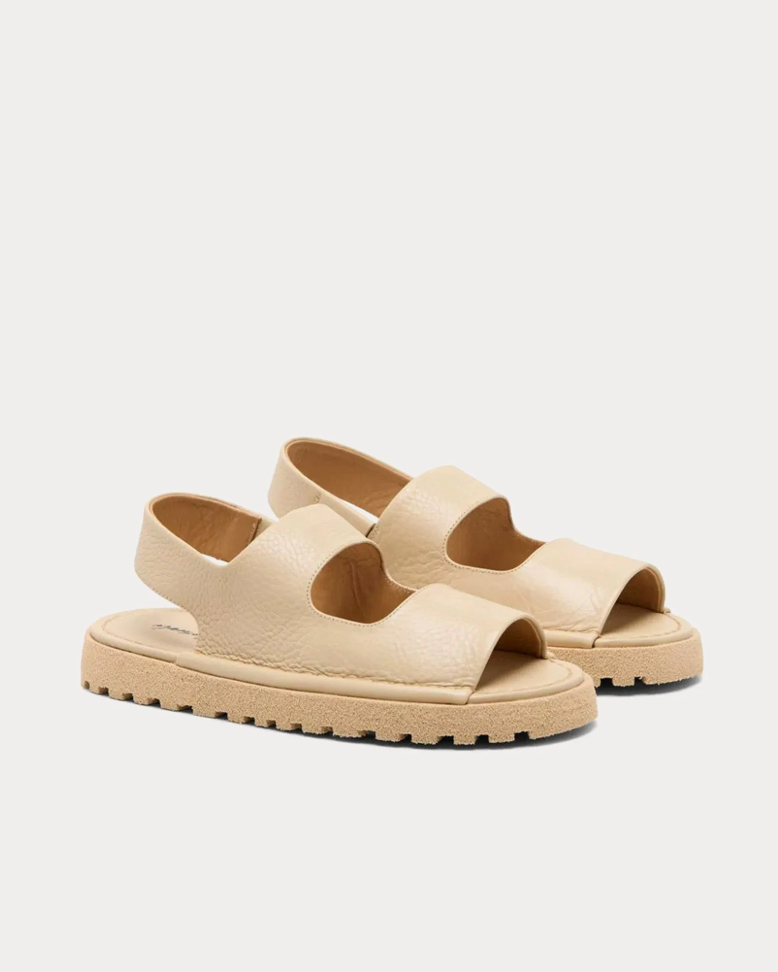 Sanpomice Leather Biscuit Sandals
