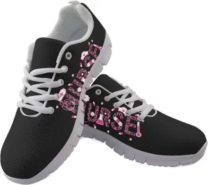 Sneakers for Women Light Lace-up Flats Sneakers Fashion Outdoor Walking Running Shoes
