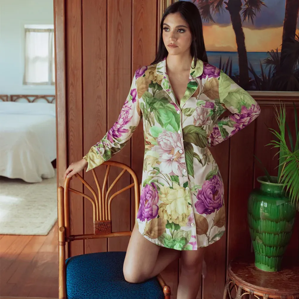 Spring Garden Modal Sleepshirt